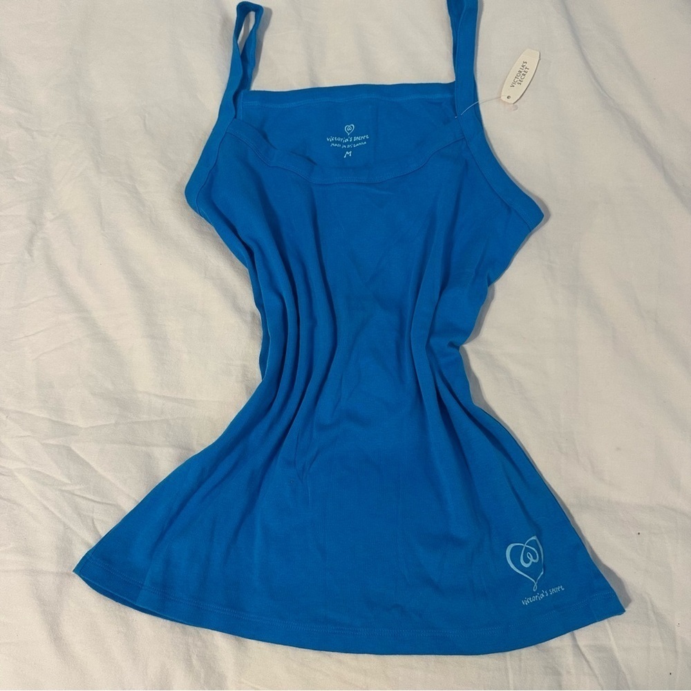 Victoria’s Secret PINK Vintage Y2K Blue Tank top